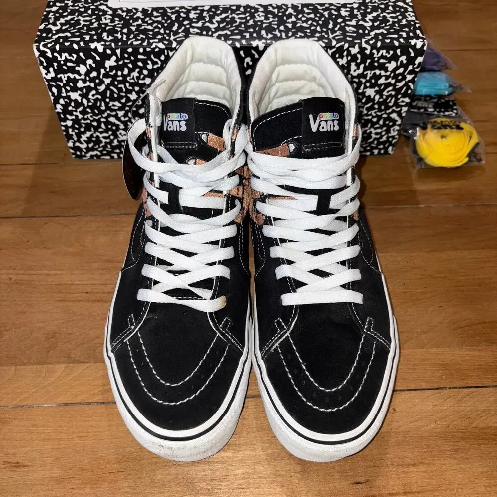Vans Vault x Imran Potato UA Sk8-Hi VR3 LX Black Hand Rare Men's Size US 8M